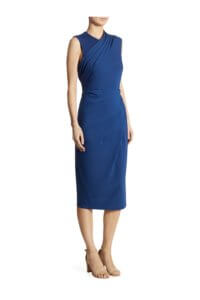 Take your summer office attire up a notch with this gorgeous DKNY drapes sleeveless sheath dress! ~ Roxanne Carne | Personal Stylist