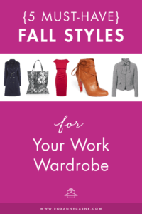Want to know what to wear to work this fall season? Fall 2017 women's fashion trends hint strongly at bold, powerful looks for the office. Here are some of my top picks for hot workwear this fall season! ~Roxanne Carne | Personal Stylist