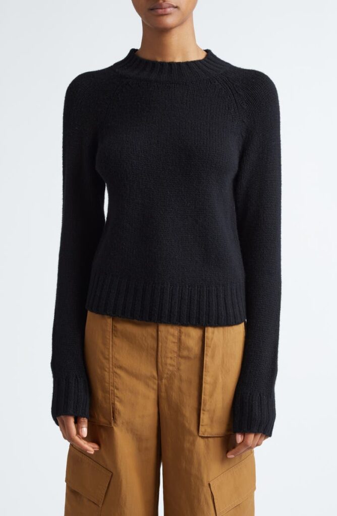 Buy this VINCE Raglan Sleeve Cashmere Sweater from Nordstrom.